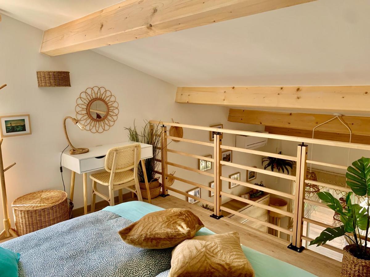 Maisonnette Avec Terrasse Et Jardin-Parking Prive-9Mn Des Plages A Pied La Ciotat Bagian luar foto
